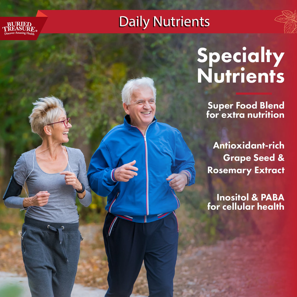 Active 55+ Daily Liquid Multivitamin | 40+ Nutrients, Superfoods & Fulvic Minerals | 33 oz