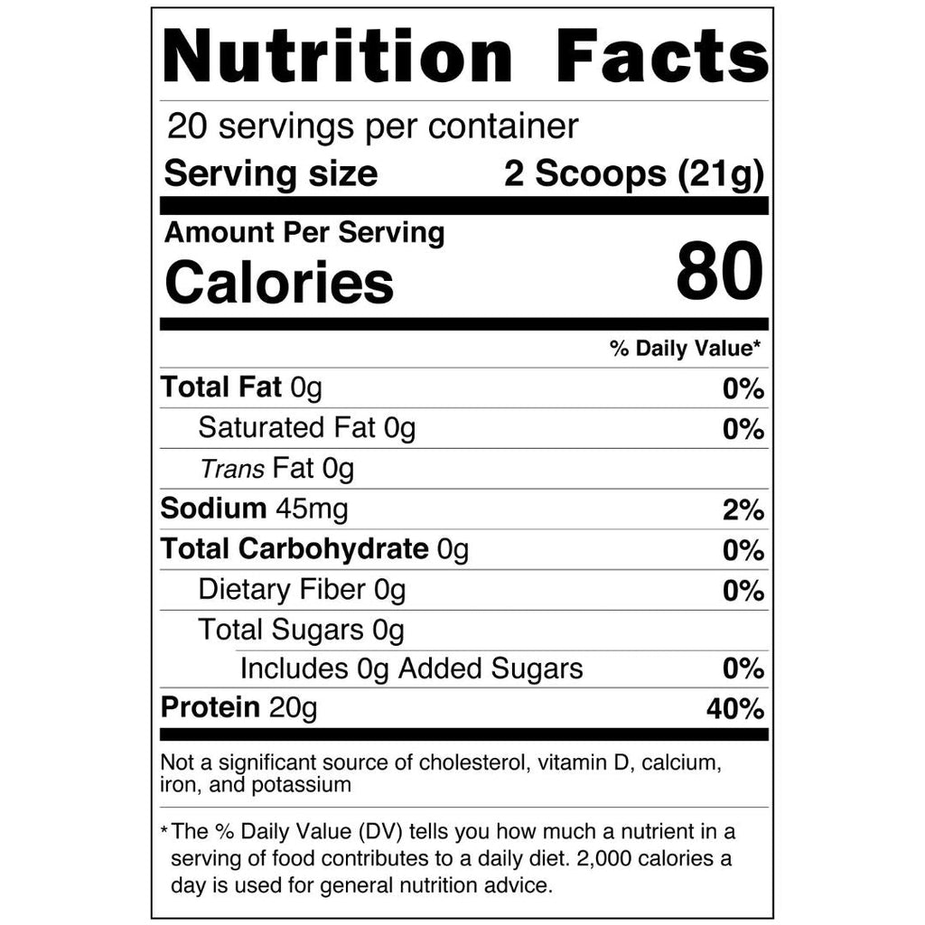Grass-Fed Collagen Peptides - Unflavored | 20g Protein | 20 Servings