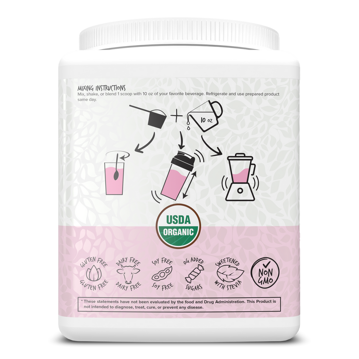 Portions Master Vegan Protein Blend Berry
