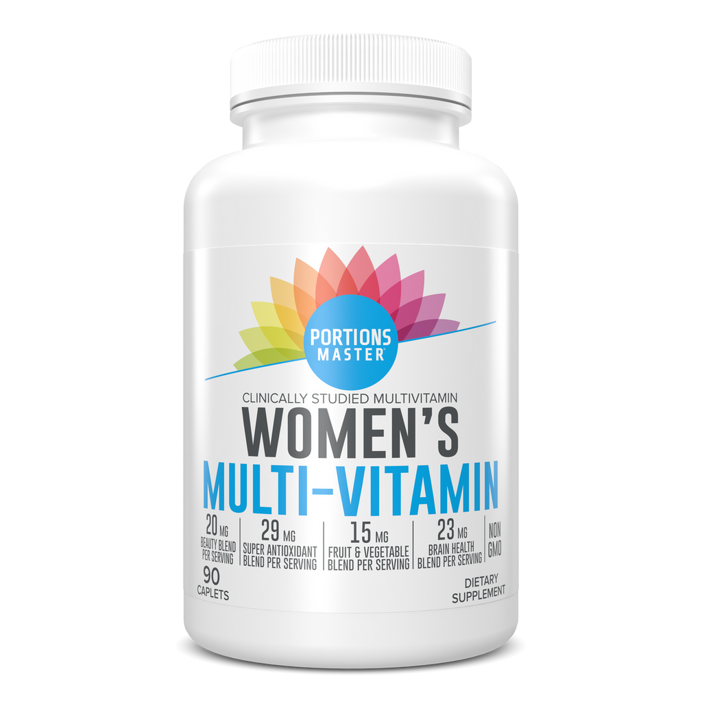 Women's Complete Daily Multivitamin | 16 Nutrients | 90 Caplets (3-Month Supply)